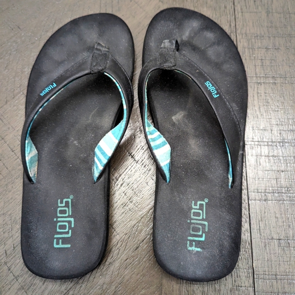 Flojos Flip Flops Size 8